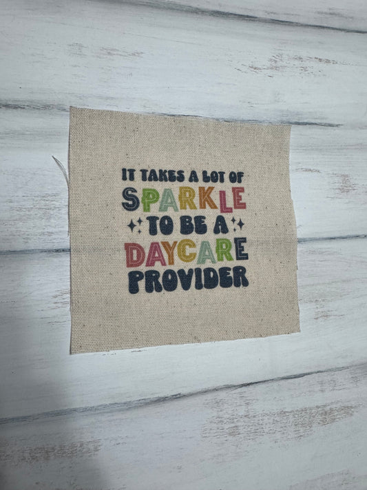 Daycare Sparkle 5” patch