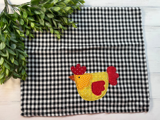 Chicken tea towel