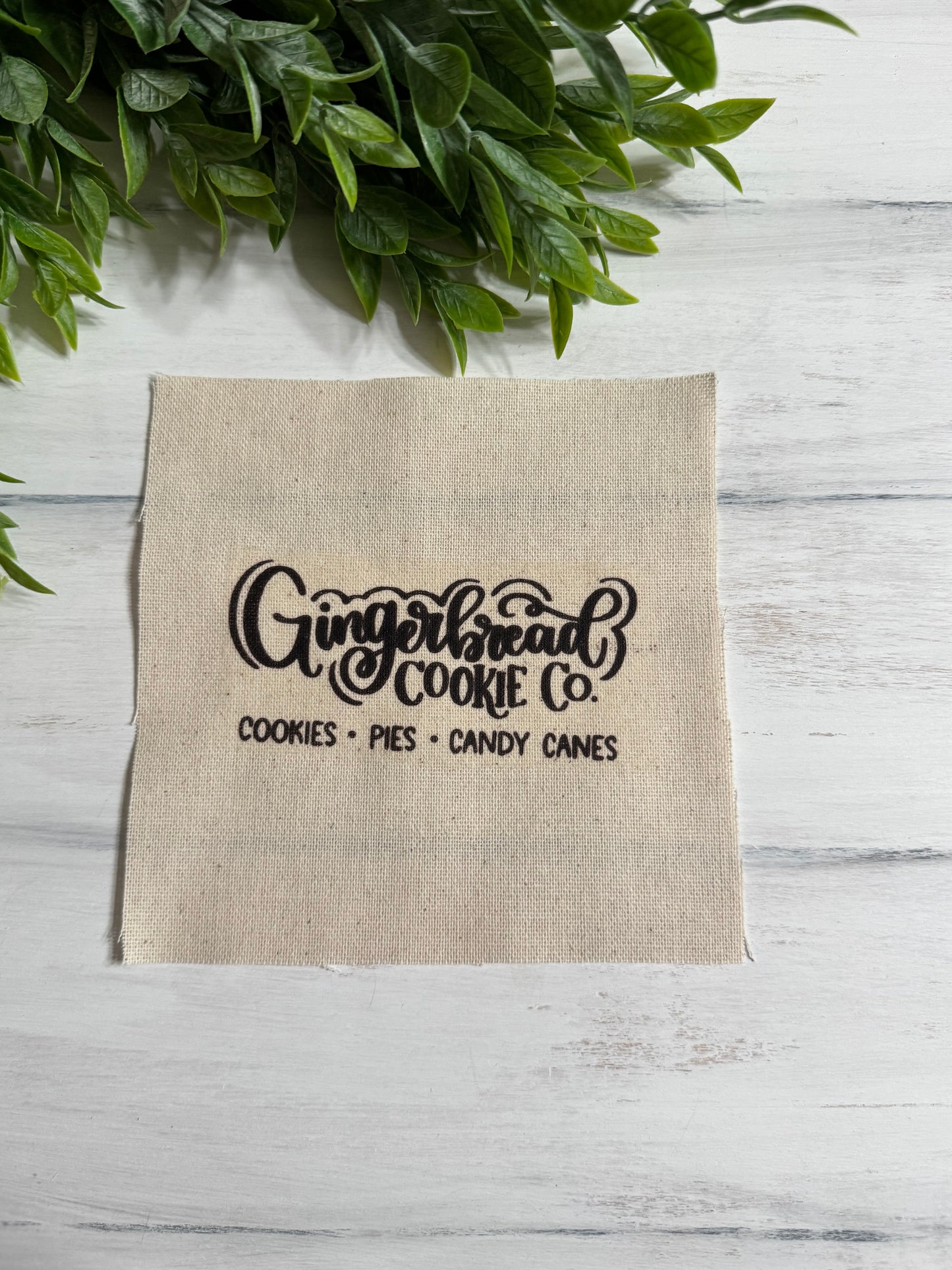 Gingerbread  Co 5” patch