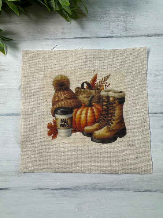 Fall vibes 5” patch