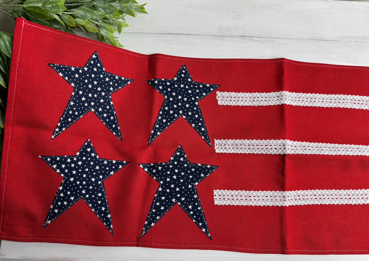 Primitive star table runner 32”
