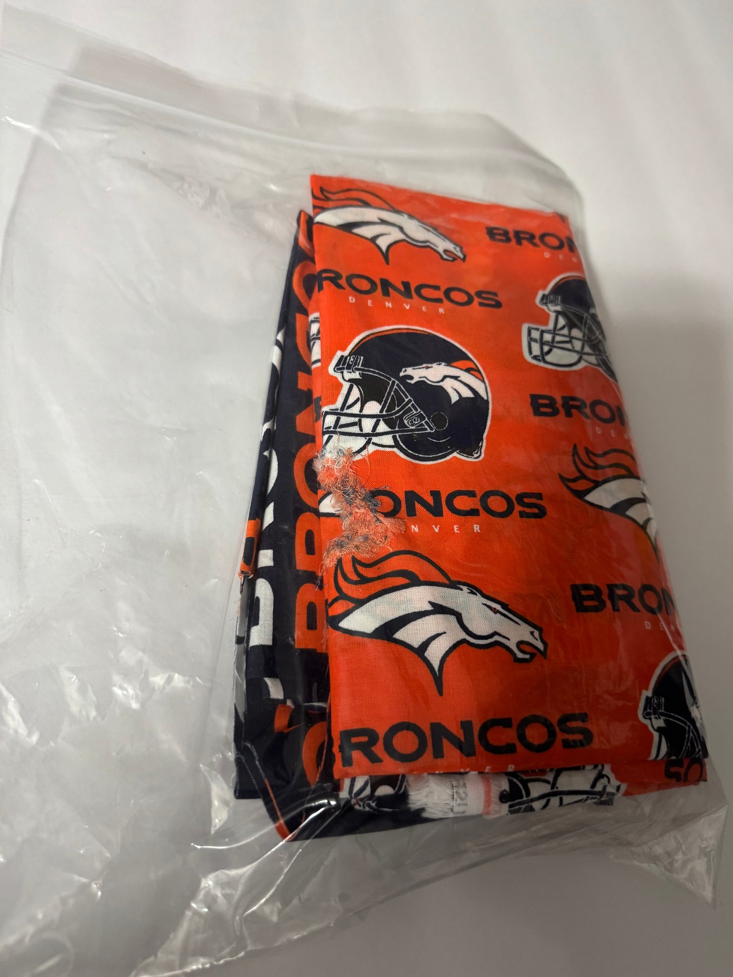 Broncos mix fabric