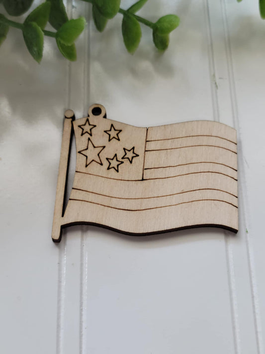 Large flag tag