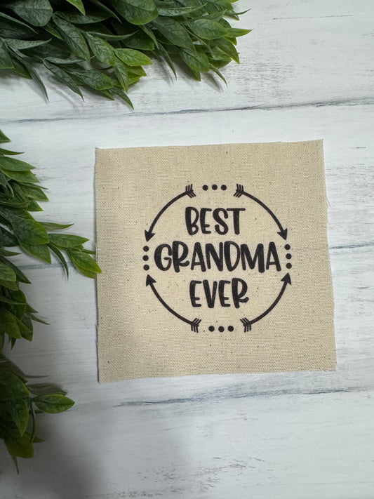 Best grandma ever 5” patch