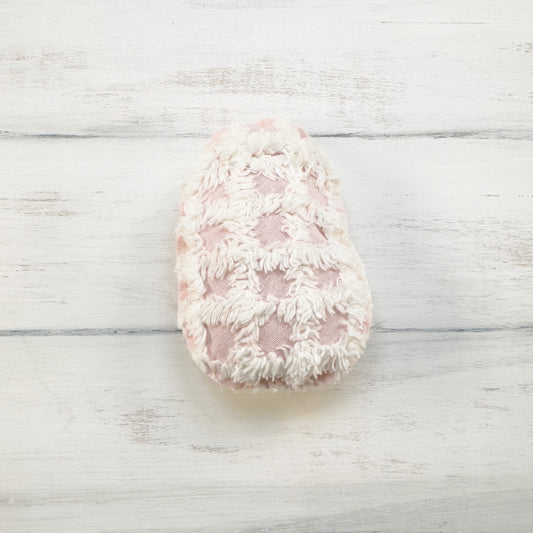 Chenille stuffed egg