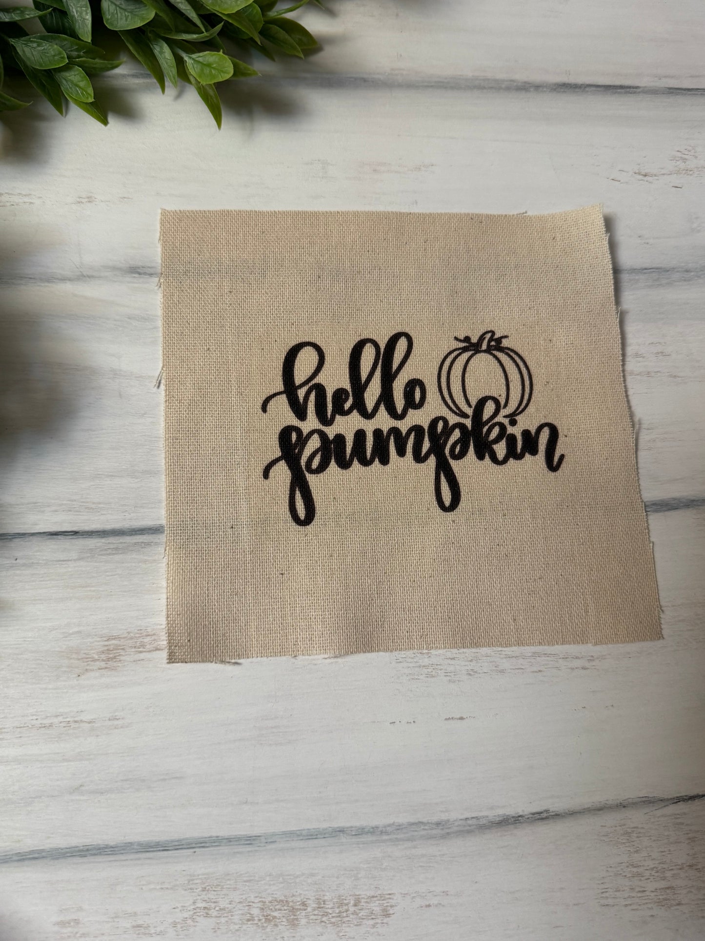 Hello pumpkin 5” patch