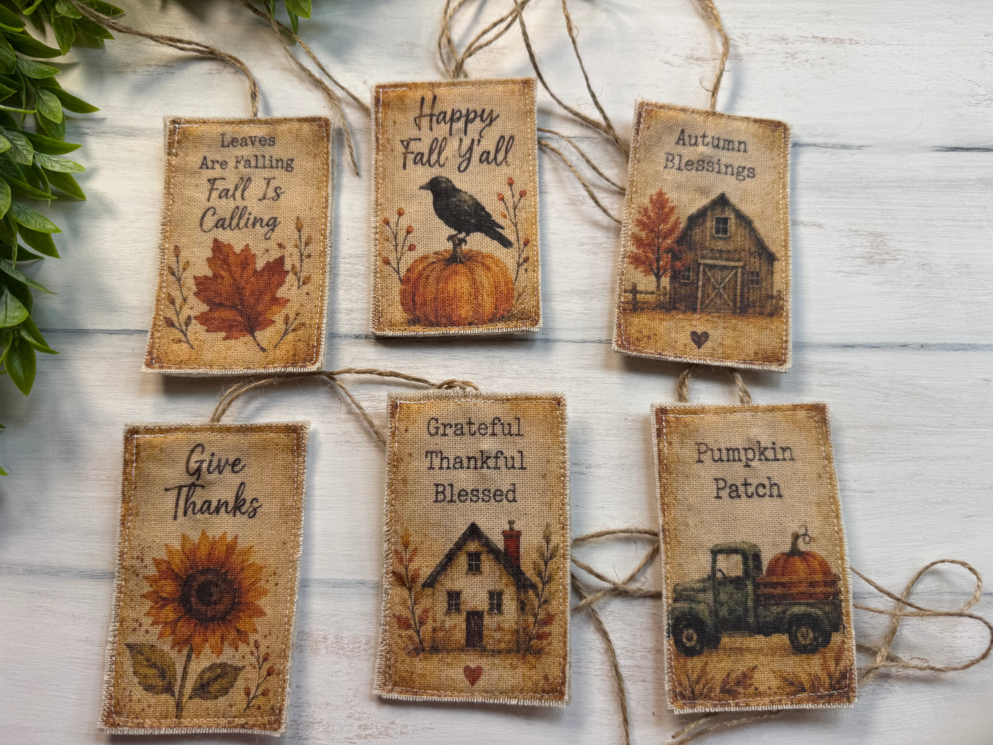 Fall tags