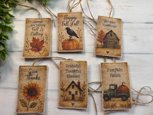 Fall tags