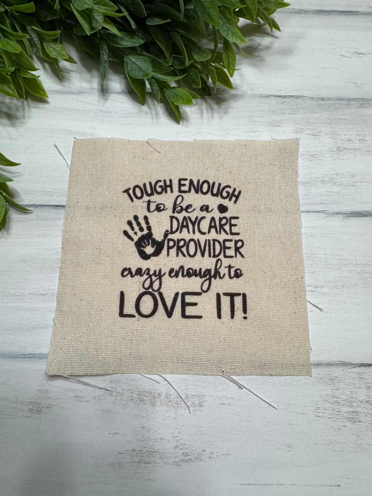 Day care provider 5” patch