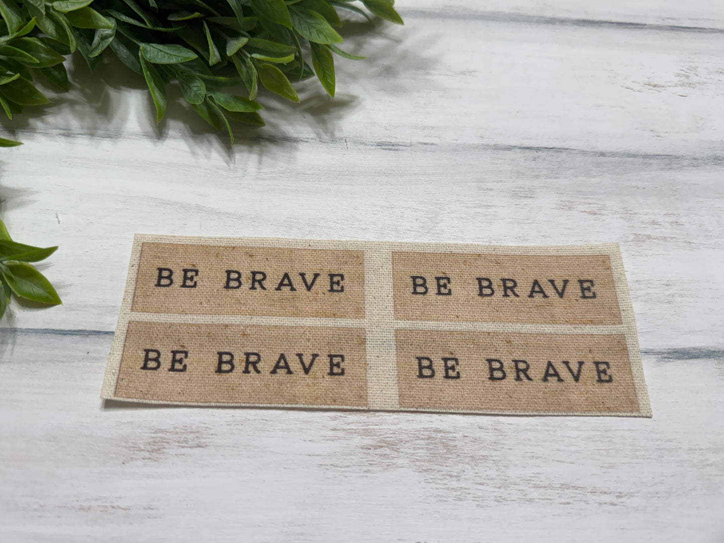 Be brave mini prints set of 4
