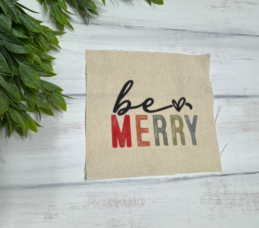 Be Merry 5” patch