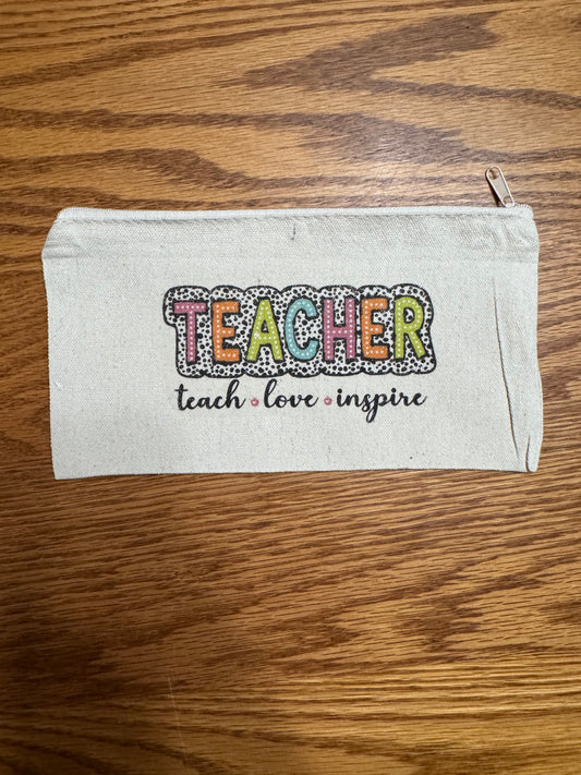 TEACHER pouch