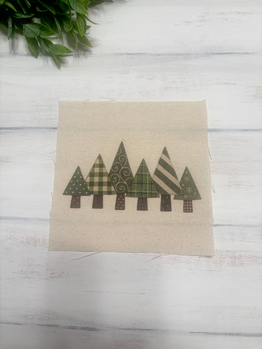 Trees 5” patch