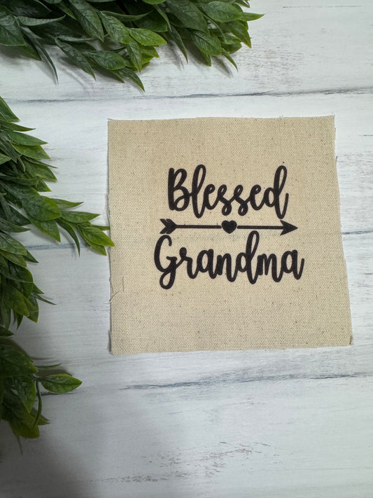Blessed grandma 5” patch