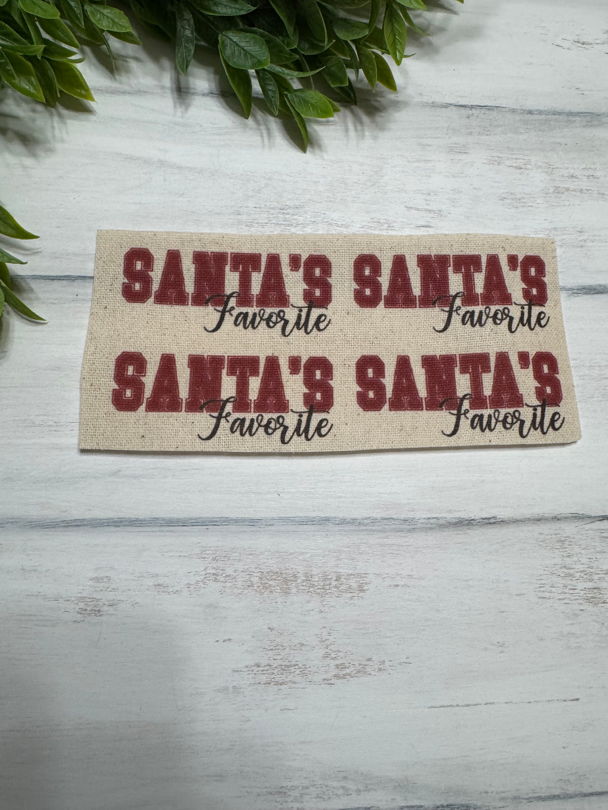 Santa’s favorite mini prints set of 4