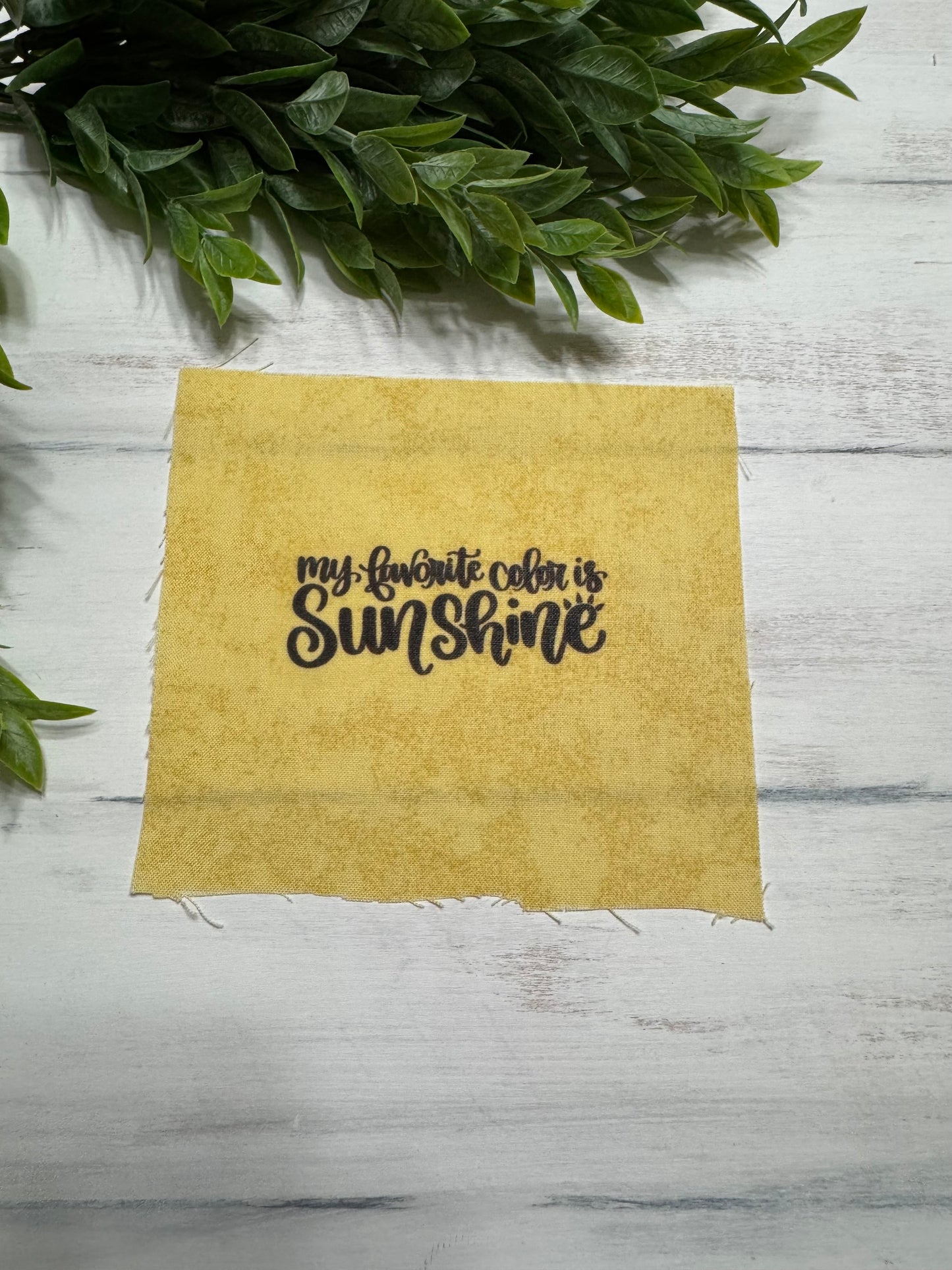 My favorite color is sunshine 5” patch