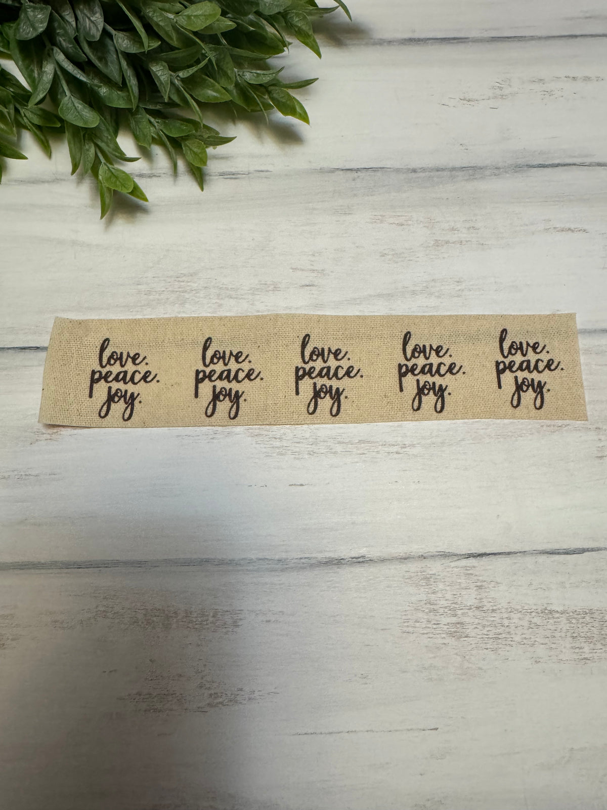 Love peace joy mini prints set of 4