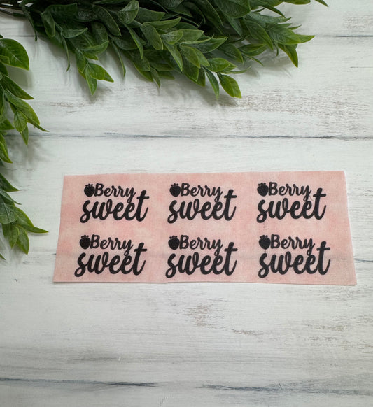 Berry sweet pink mini prints set of 6
