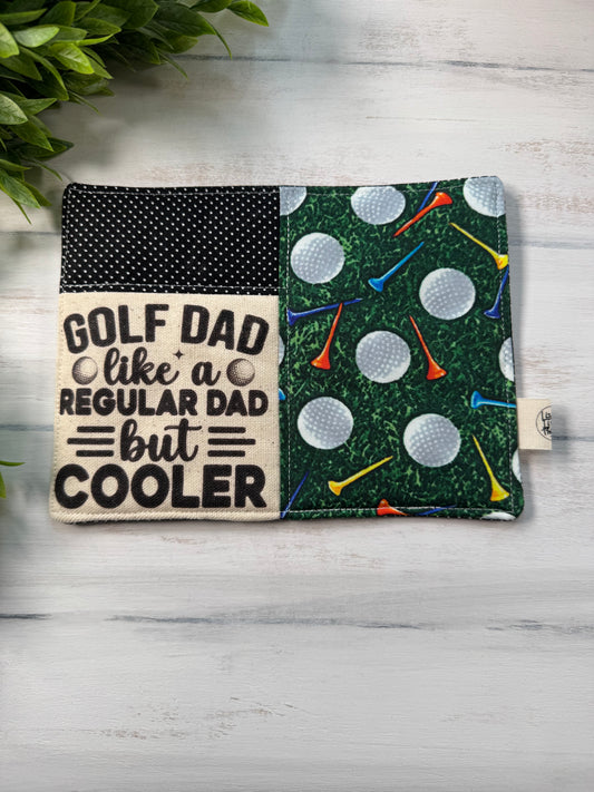 Golf Dad mug rug
