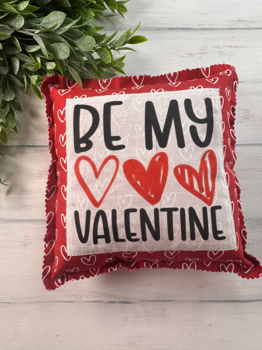 Be My Valentine pillow
