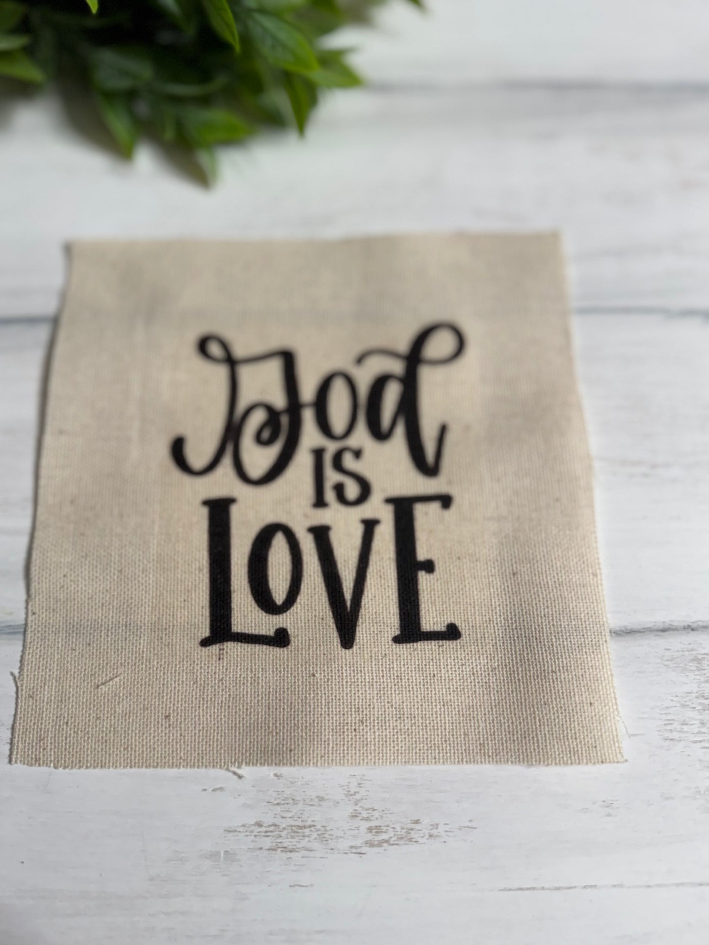 God is love 5” patch