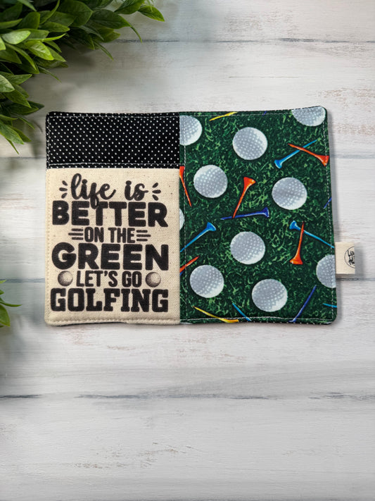 Life is better on the green mug rug