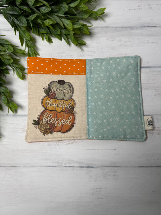 Grateful thankful blessed mug rug