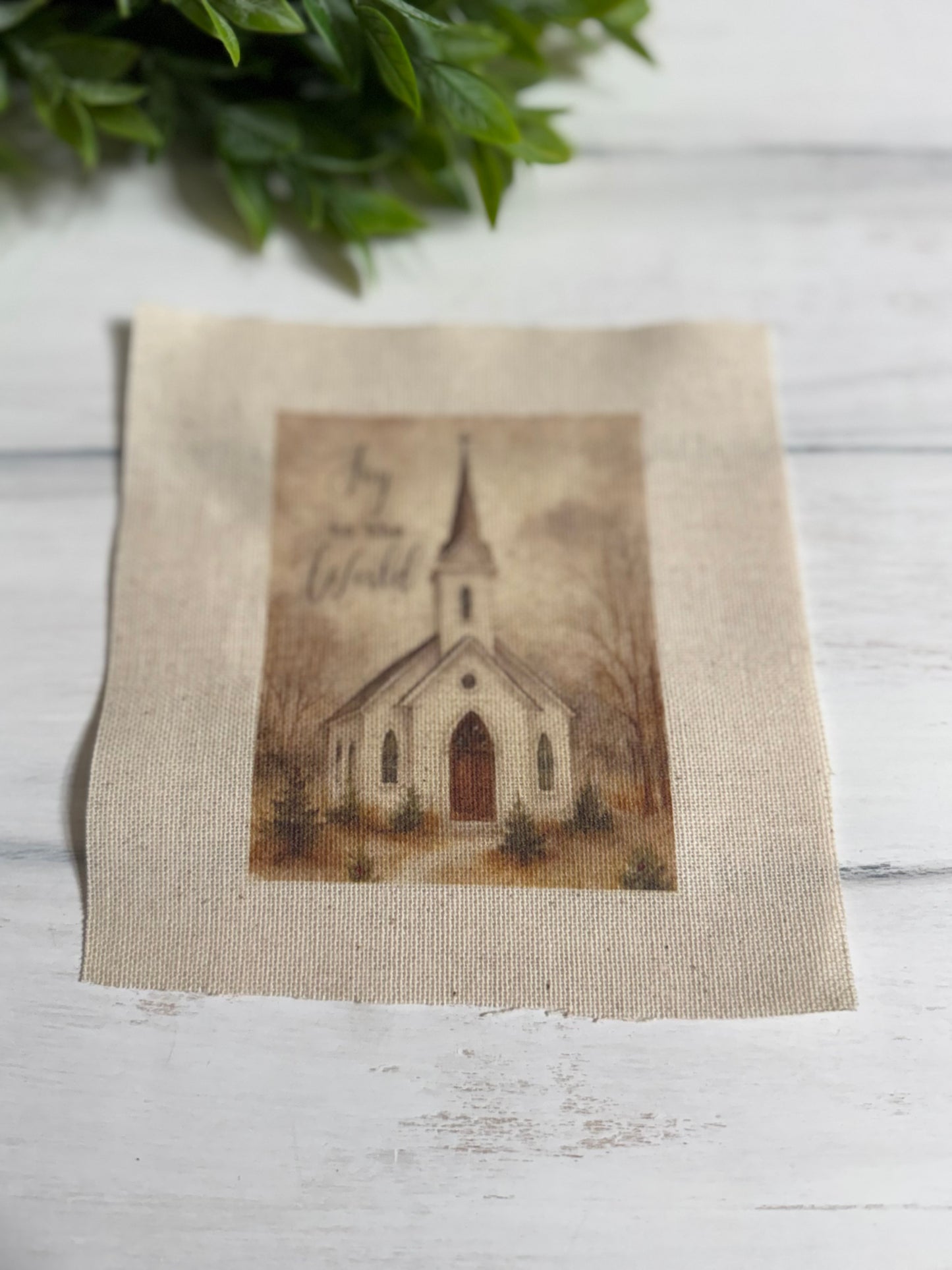 Joy to the world 5” patch