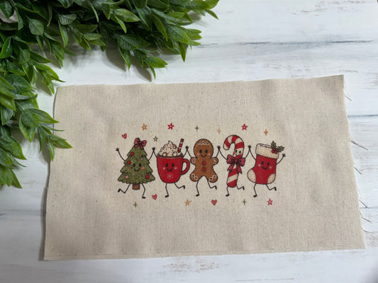 Christmas characters pillow kit