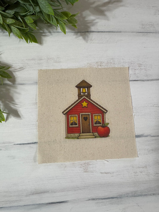 Simple Schoolhouse 5” patch