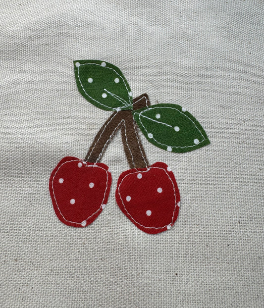 Cherry applique pattern