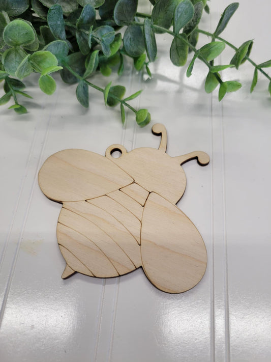 4” bee tag