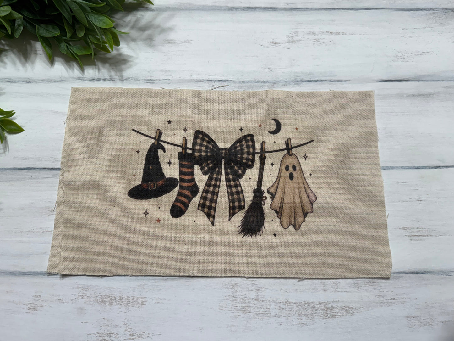 Halloween clothesline pillow kit