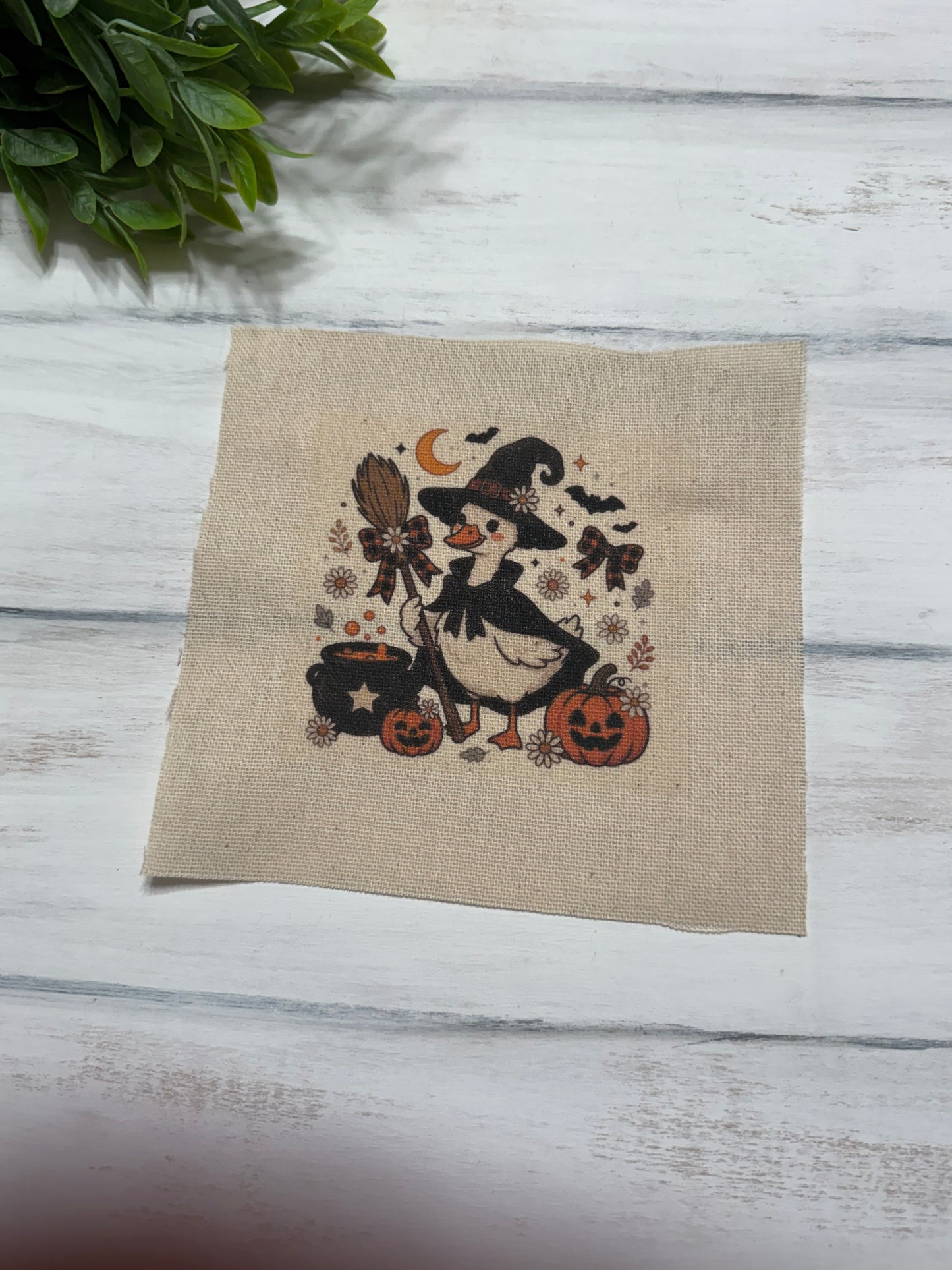 Halloween goose 5” patch