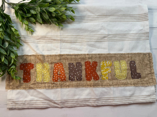 Thankful tea towel