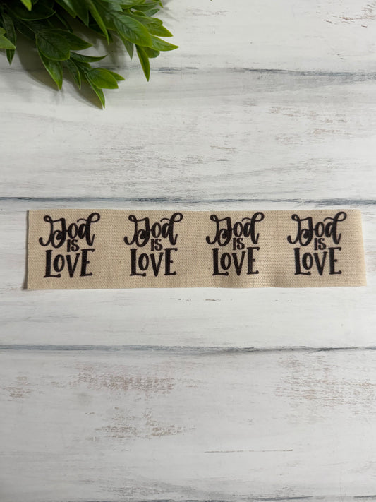 God is love mini prints set of 4