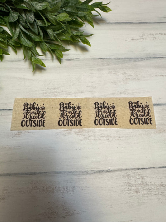 Baby it’s cold outside mini prints set of 4