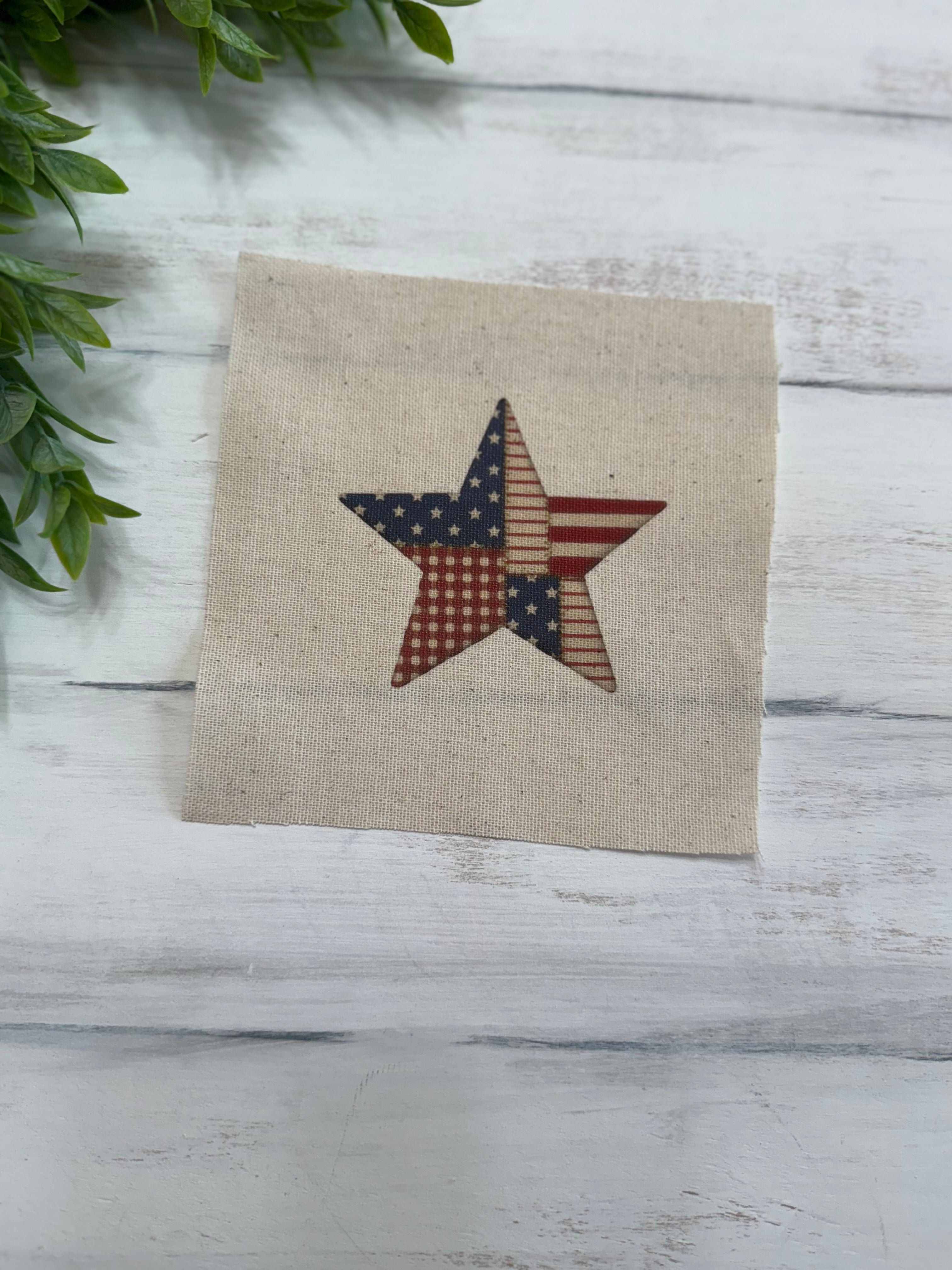 Patchwork Navi Patchwork star 5” patch – Lisa’s Little Things LLC