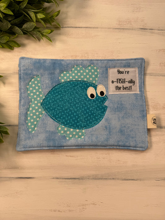 O-FISH-ally the best mug rug