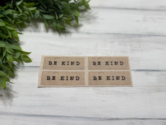 Be kind mini prints set of 4