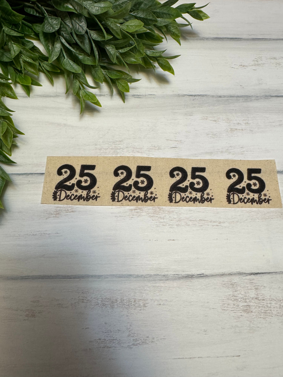 25 December mini prints set of 4