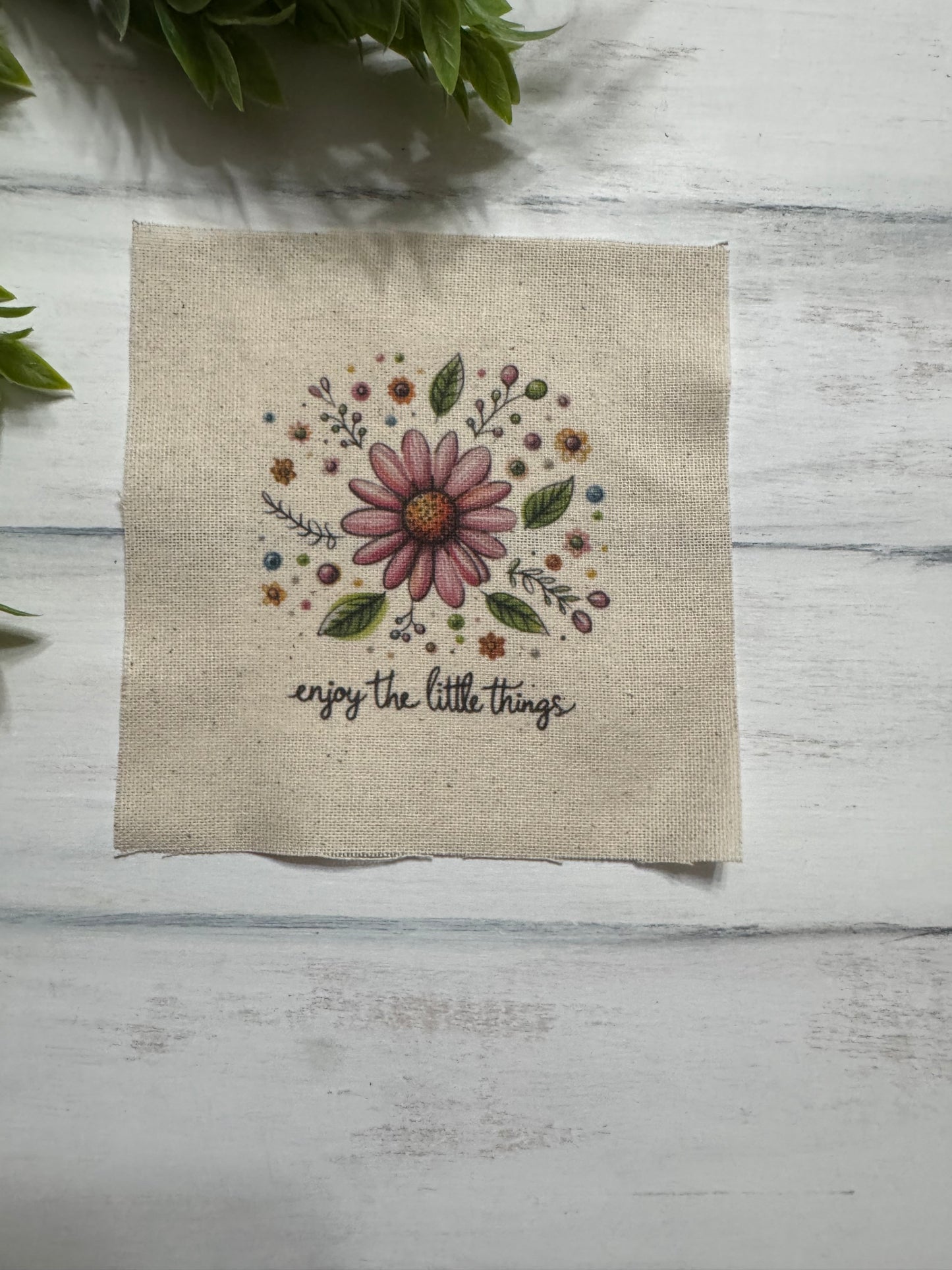 Enjoy the little things 5” patch