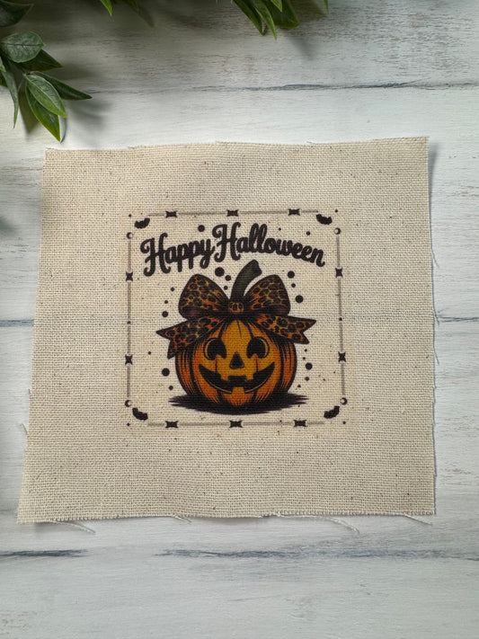 Vintage Happy Halloween 5” patch
