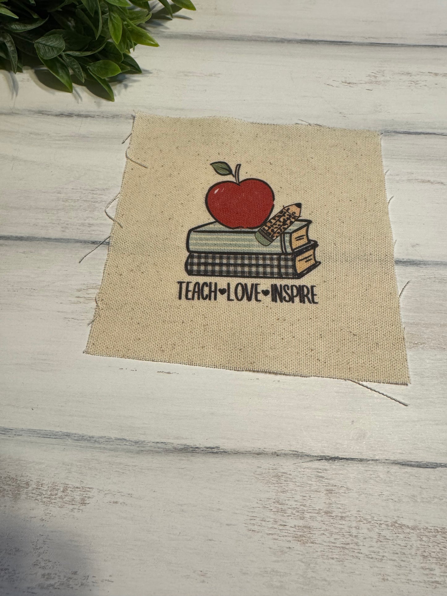 Teach Love Inspire 5” patch