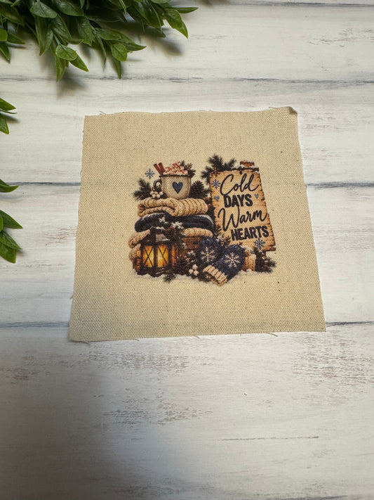 Cold days 5” patch