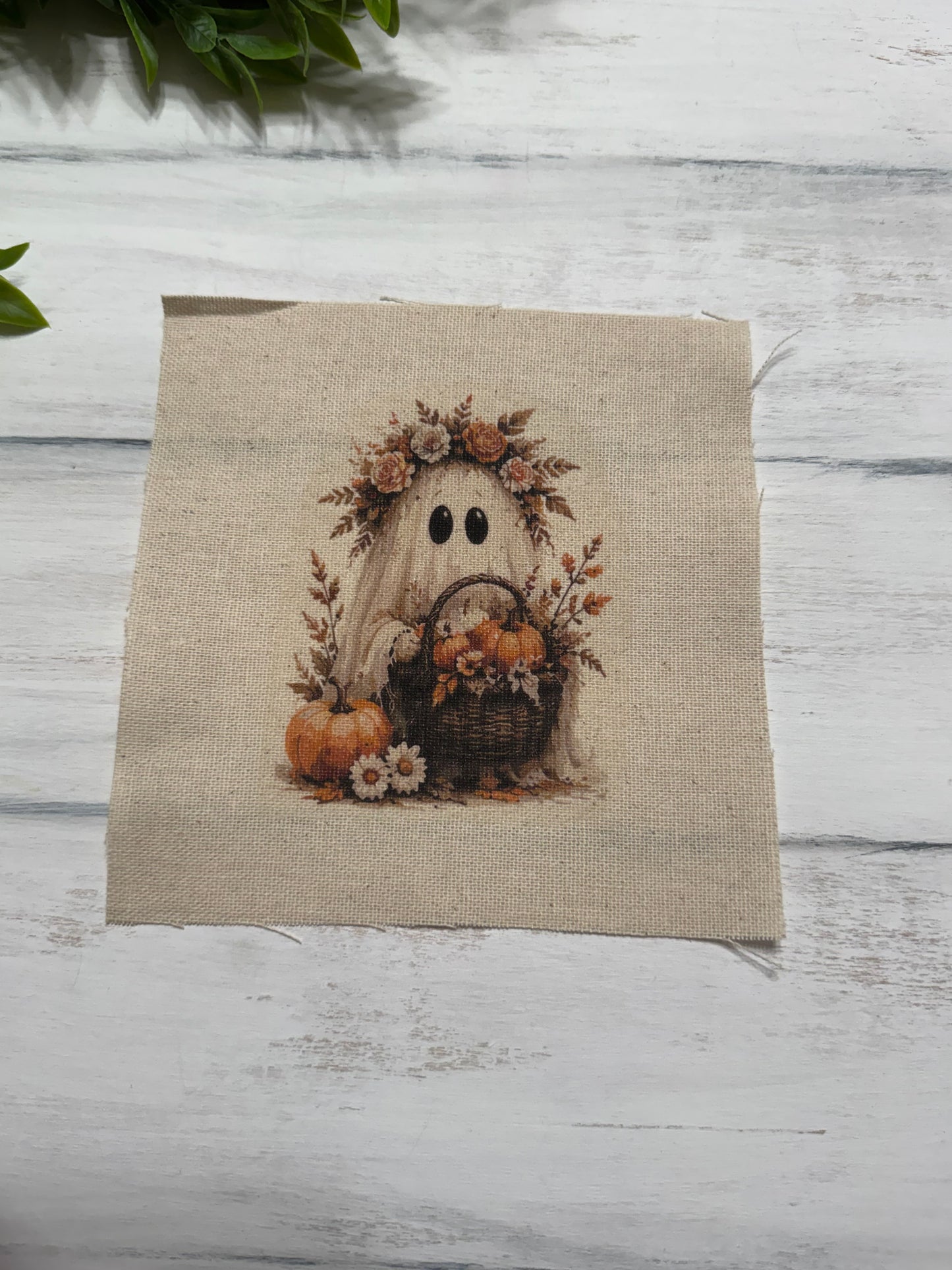 Ghost basket 5” patch