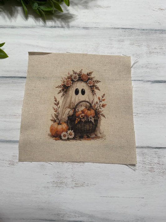 Ghost basket 5” patch