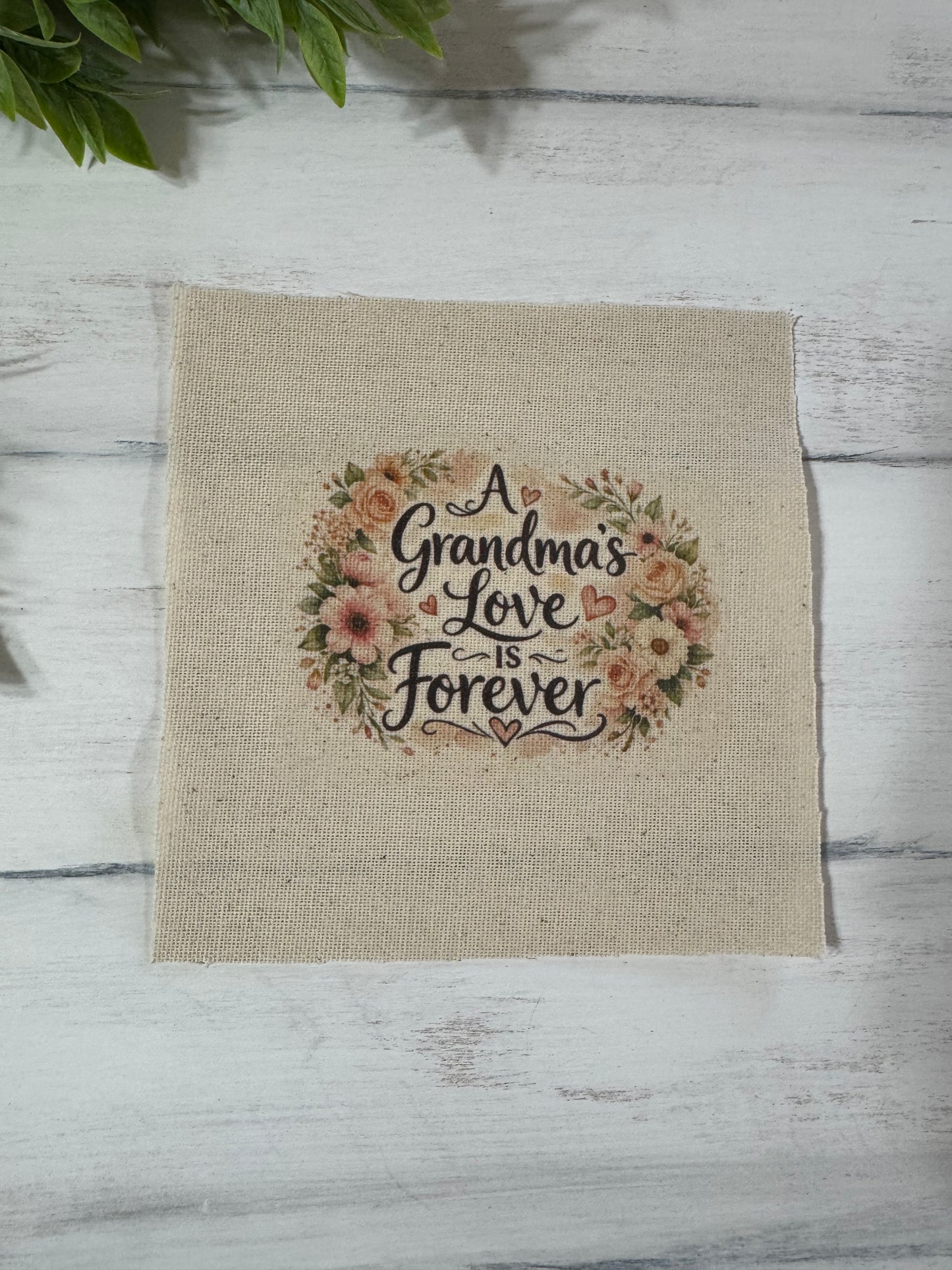 A grandma's love is forever 5” patch