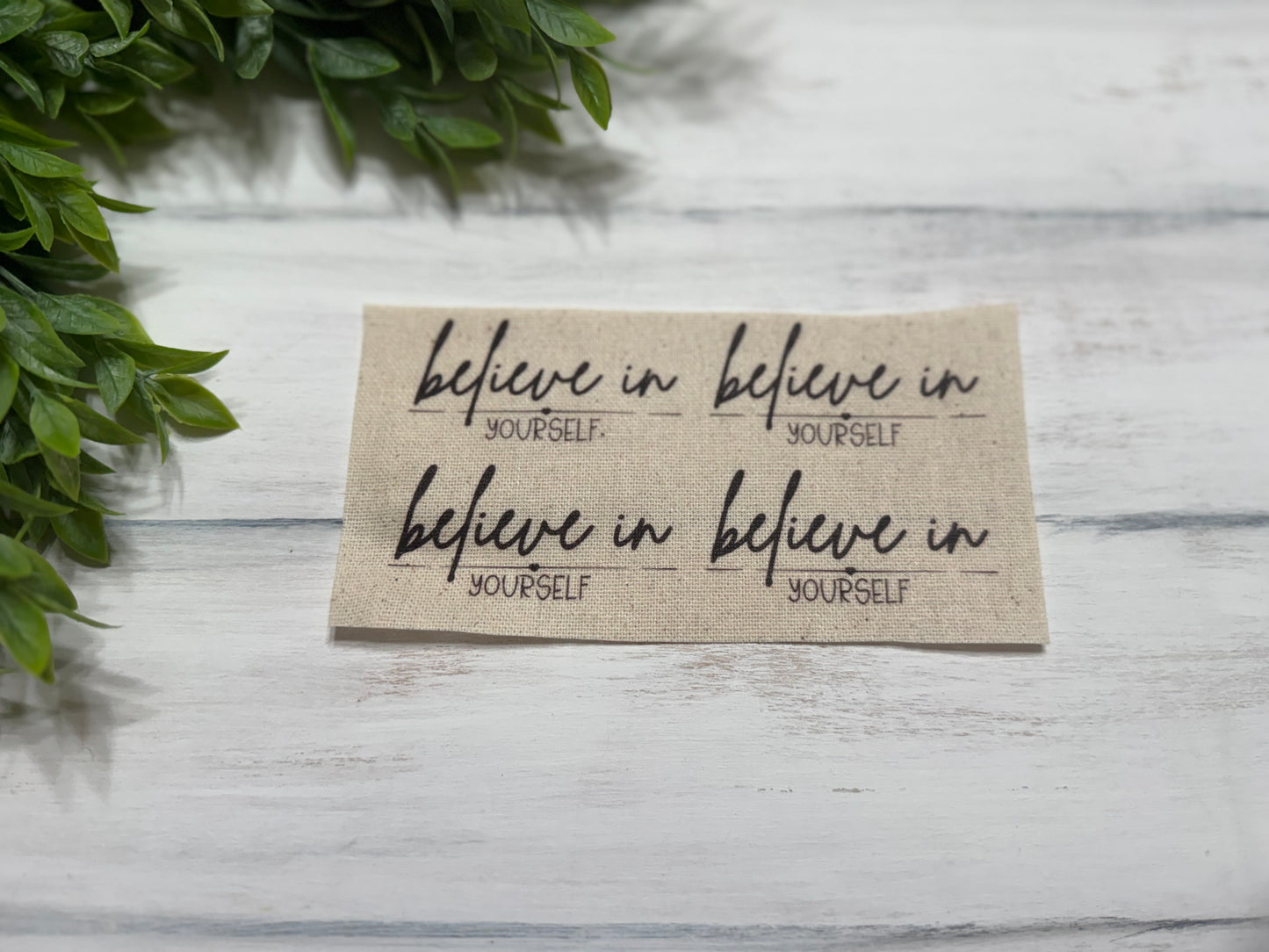 Believe in yourself mini prints set of 4