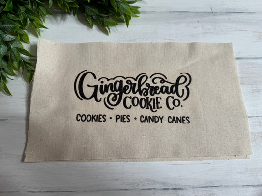 Gingerbread Co pillow kit